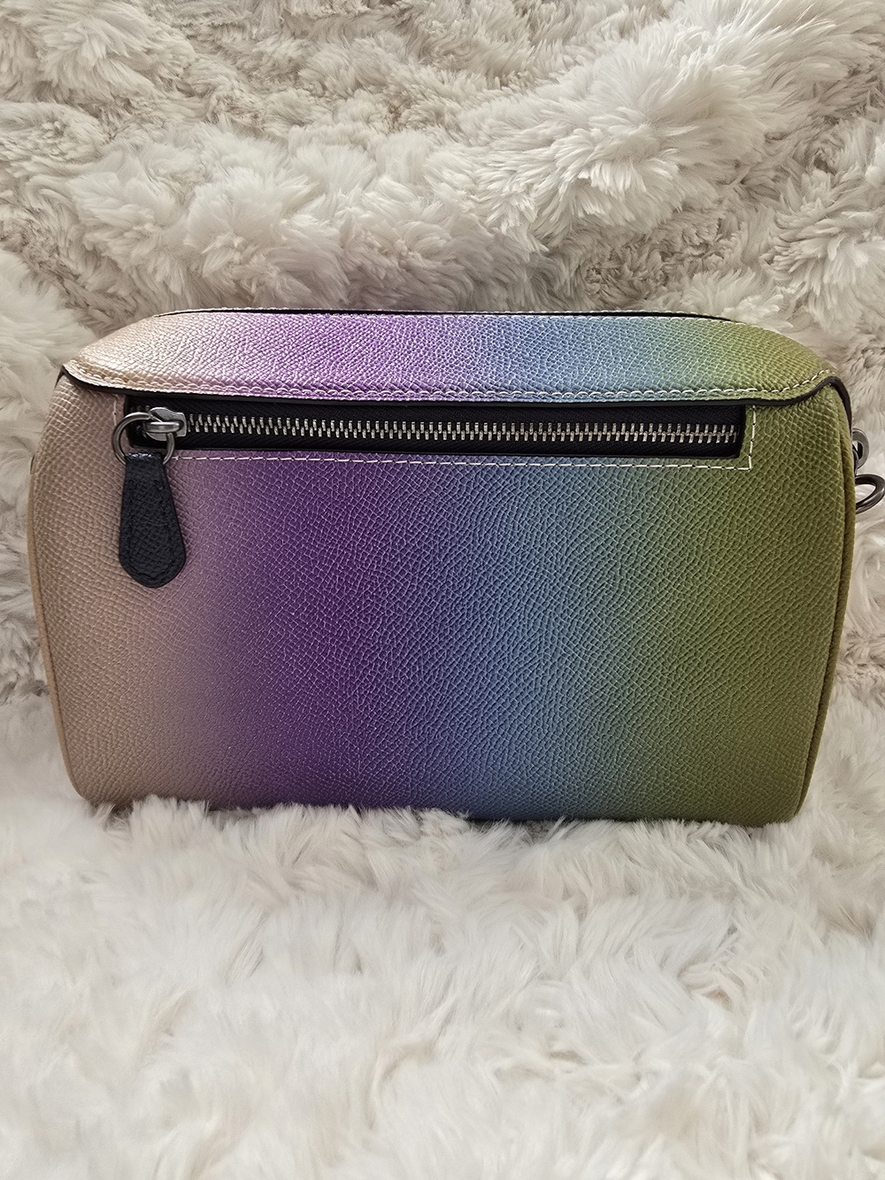 Coach Ombre Rainbow Leather Crossbody Bag - Picture 2 of 8